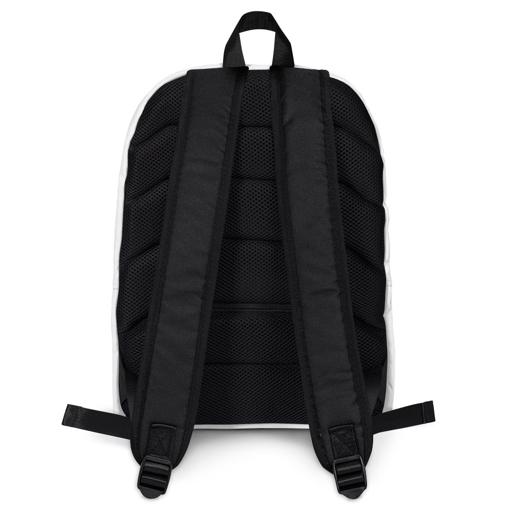 White logo Backpack