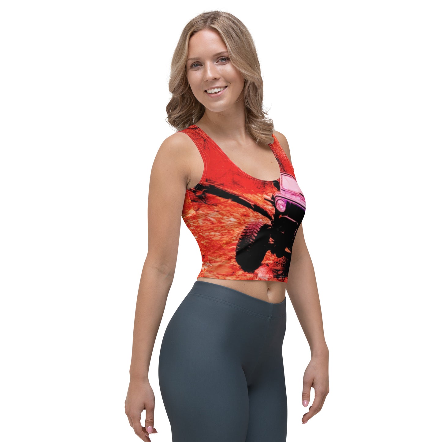 Crop Top on fire