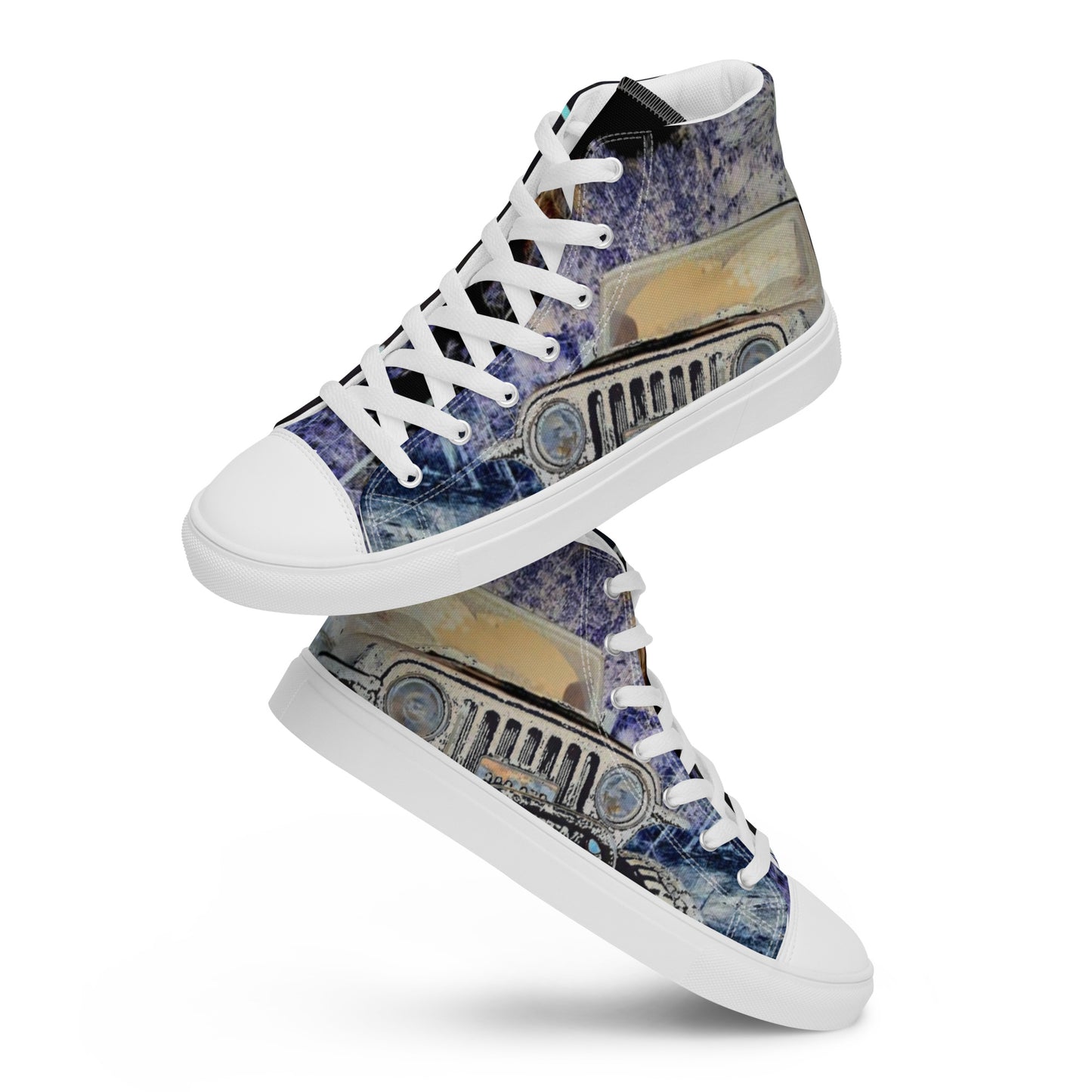 Women’s high top canvas shoes