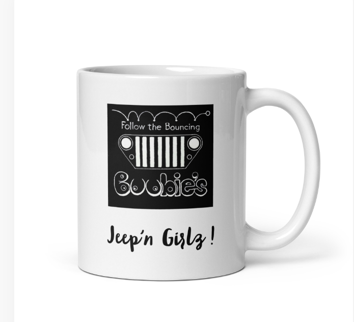 Jeep life uncensored White glossy mug jlu Jodie edition