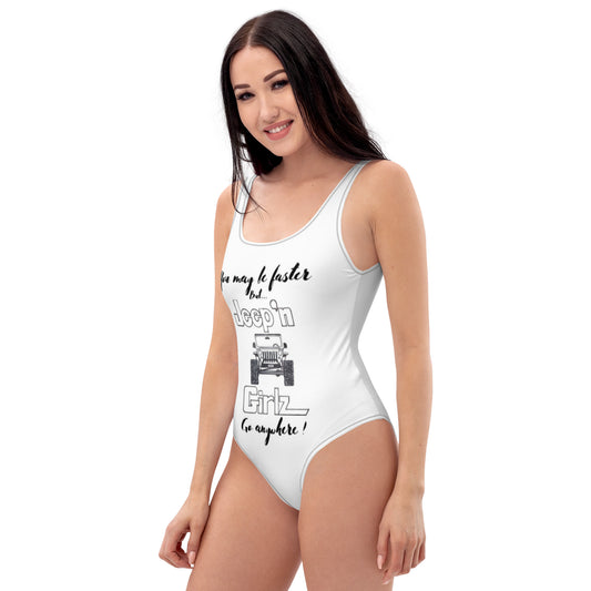 One-Piece Swimsuit go anywhere