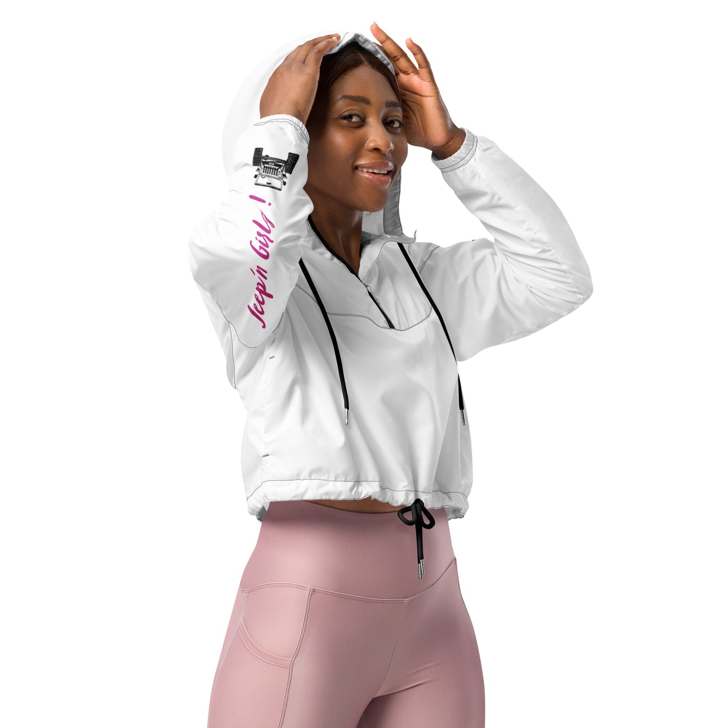 Women’s cropped windbreaker