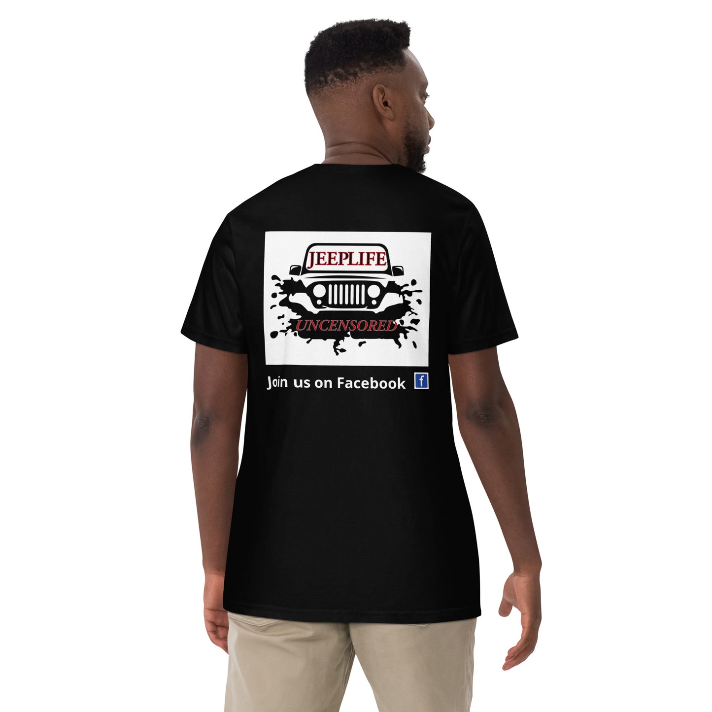 Jeep life uncensored men's heavyweight t-shirt